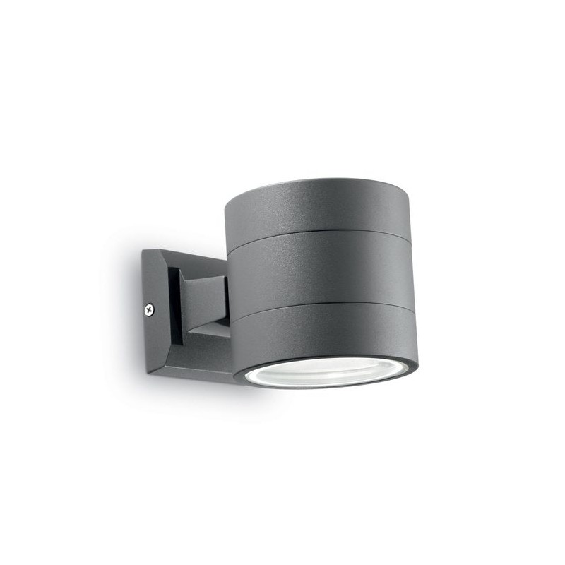 Applique murale extérieure SNIF rond Anthracite 1x40W IDEAL LUX 61467