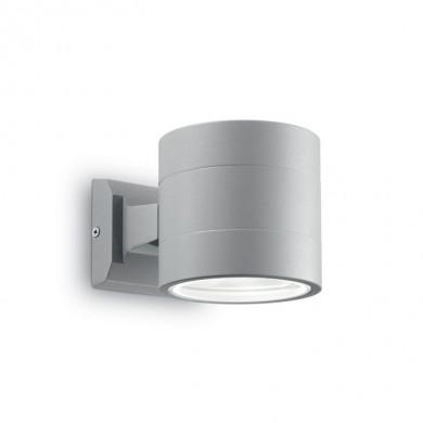 Applique murale extérieure SNIF rond Gris 1x40W IDEAL LUX 61474