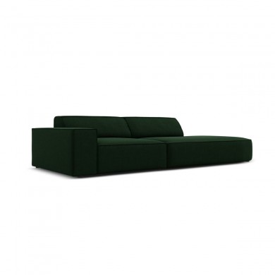 Canapé arrondi droit velours Jodie Vert Bouteille BOUTICA DESIGN MIC_R3SOR_51_F1_JODIE3