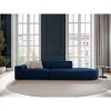 Canapé arrondi droit velours Jodie Bleu Roi BOUTICA DESIGN MIC_R3SOR_51_F1_JODIE4