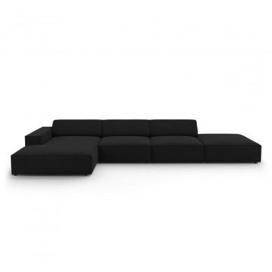 Canapé d'angle gauche Jodie Noir 5 Places BOUTICA DESIGN MIC_LCO_78_F1_JODIE6