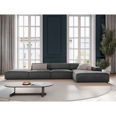 Canapé d'angle droit Jodie Gris 5 Places BOUTICA DESIGN MIC_RCO_51_F1_JODIE6