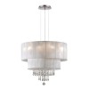 Suspension OPERA Blanc 6x60W IDEAL LUX 68299