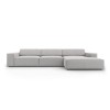 Canapé d'angle droit Jodie Gris Clair 4 Places BOUTICA DESIGN MIC_RC_78_F1_JODIE4