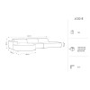 Canapé arrondi d'angle gauche velours Jodie Gris L342cm BOUTICA DESIGN MIC_RLCO_51_F1_JODIE6
