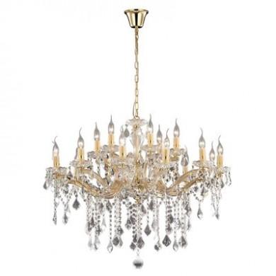 Lustre FLORIAN Or 18x40W IDEAL LUX 75181