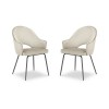 Chaise (lot x2) velours Johnny Beige BOUTICA DESIGN MIC_CHSET2_2_F1_JOHNNY1