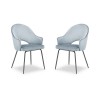 Chaise (lot x2) velours Johnny Bleu Clair BOUTICA DESIGN MIC_CHSET2_2_F1_JOHNNY6