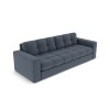 Canapé Justin Bleu Foncé 3 Places BOUTICA DESIGN MIC_3S_99_F1_JUSTIN2