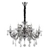 Lustre Baroque COLOSSAL Gris 8x40W IDEAL LUX 81519