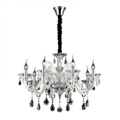Lustre COLOSSAL Ivoire 8x40W IDEAL LUX 81557