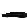 Canapé d'angle gauche velours Justin Noir 4 Places BOUTICA DESIGN MIC_LC_S_51_F1_JUSTIN6