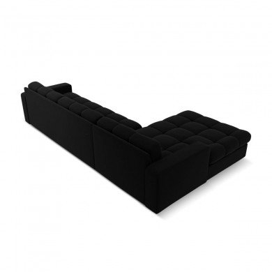 Canapé d'angle gauche velours Justin Noir 4 Places BOUTICA DESIGN MIC_LC_S_51_F1_JUSTIN6