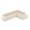 Canapé d'angle droit Justin Beige Clair 5 Places BOUTICA DESIGN MIC_RC_L_99_F1_JUSTIN1