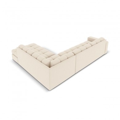 Canapé d'angle droit Justin Beige Clair 5 Places BOUTICA DESIGN MIC_RC_L_99_F1_JUSTIN1