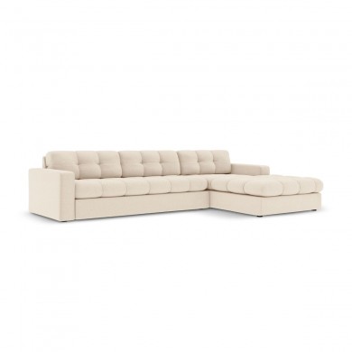 Canapé d'angle droit Justin Beige Clair 4 Places BOUTICA DESIGN MIC_RC_S_99_F1_JUSTIN1