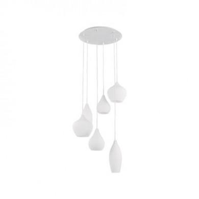 Suspension SOFT Blanc 6x40W IDEAL LUX 87818