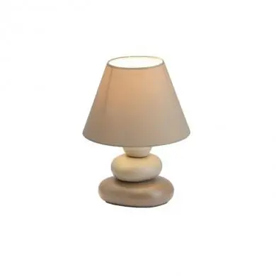 Lampe à poser PAOLO 1x40W E14 BRUN BRILLIANT 92907/20