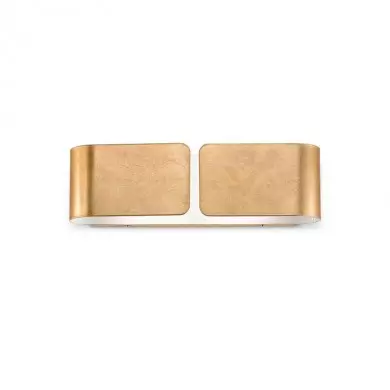 Applique murale CLIP Or 2x60W IDEAL LUX 88266