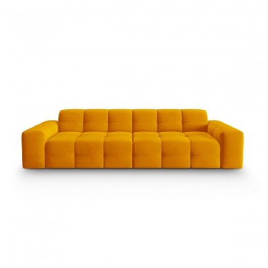 Canapé velours Kendal Orange 4 Places BOUTICA DESIGN MIC_4S_121_F1_KENDAL6