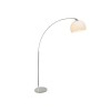 Lampadaire VESSA 1x60W E27 CHROME BLANC BRILLIANT 92940/75