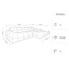 Canapé d'angle droit Kendal Orange 4 Places BOUTICA DESIGN MIC_RC_S_121_F1_KENDAL6