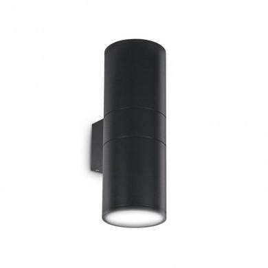 Applique murale extérieure GUN BIG Noir 2x60W IDEAL LUX 92317