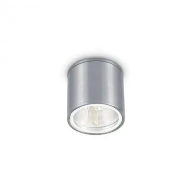 Plafonnier extérieur GUN Aluminium 1x28W IDEAL LUX 92324