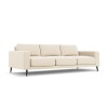 Canapé velours Kylie Beige Clair 3 Places BOUTICA DESIGN MIC_3S_51_F1_KYLIE1