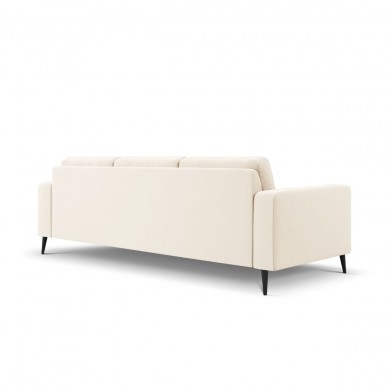 Canapé velours Kylie Beige Clair 3 Places BOUTICA DESIGN MIC_3S_51_F1_KYLIE1