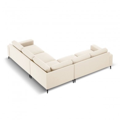 Canapé velours Kylie Beige Clair 5 Places BOUTICA DESIGN MIC_COR_51_F1_KYLIE1