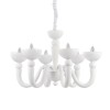 Lustre BON BON Blanc 6x40W IDEAL LUX 93994