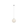 Suspension fil D: 30 cm FANTASIA 1x60W E27 ARGENT BLANC BRILLIANT 93277/05