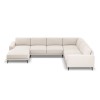 Canapé panoramique droit Kylie Beige Clair BOUTICA DESIGN MIC_UR_99_F1_KYLIE1