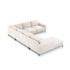 Canapé panoramique droit Kylie Beige Clair BOUTICA DESIGN MIC_UR_99_F1_KYLIE1