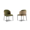 Chaise (lot x2) velours Limmen Beige Foncé Mélange, Vert BOUTICA DESIGN MIC_CHSET2_44F85_F1_LIMMEN5