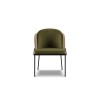 Chaise (lot x2) velours Limmen Beige Foncé Mélange, Vert BOUTICA DESIGN MIC_CHSET2_44F85_F1_LIMMEN5