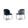 Chaise (lot x2) velours Limmen Bleu Mélange, Bleu Roi BOUTICA DESIGN MIC_CHSET2_44F85_F1_LIMMEN6