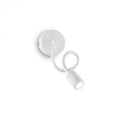 Applique murale FOCUS Blanc 1x3W IDL_097183 97183 Applique murale FOCUS Blanc 1x3W IDEAL LUX 97183