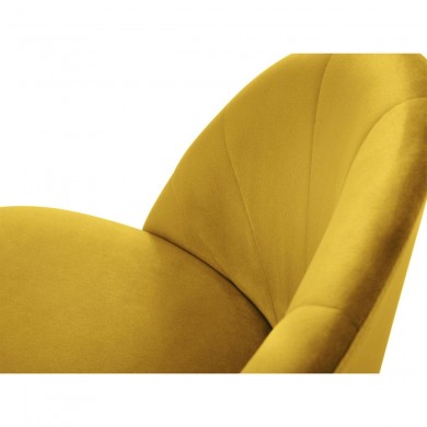 Chaise (lot x2) velours Matt Jaune BOUTICA DESIGN MIC_CHSET2_2_F1_MATT3