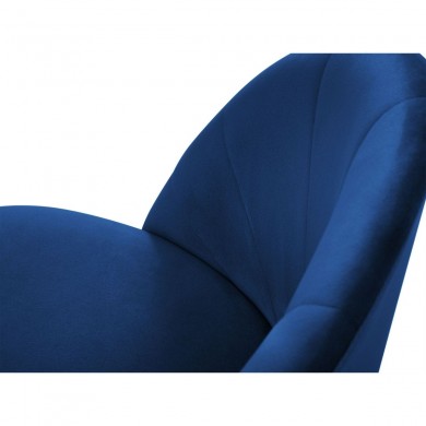 Chaise (lot x2) velours Matt Bleu Roi BOUTICA DESIGN MIC_CHSET2_2_F1_MATT7