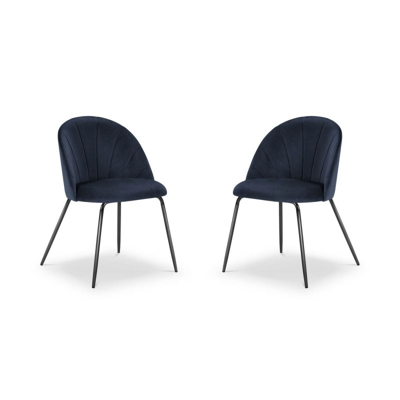 Chaise (lot x2) velours Matt Bleu Foncé BOUTICA DESIGN MIC_CHSET2_2_F1_MATT8