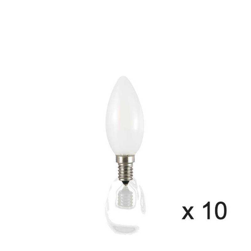 Ampoule (x10) 4W E14 Blanc D3,5 101231 IDEAL LUX 101231