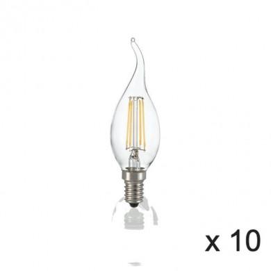 Ampoule (x10) 4W E14 Transparent D3,5 101248 IDEAL LUX 101248