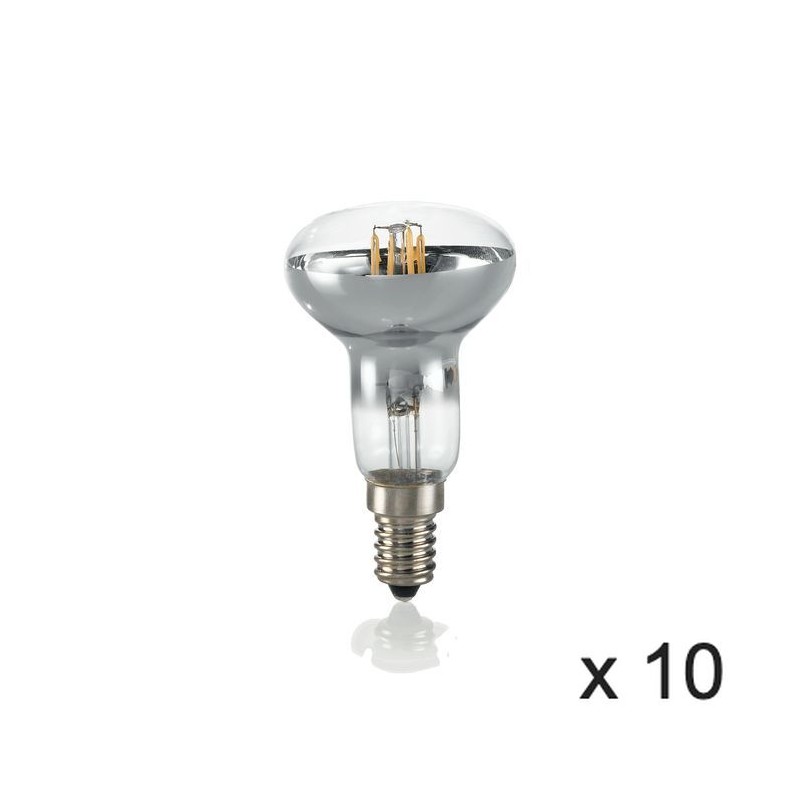 Ampoule (x10) 4W E14 Chromé D5 IDEAL LUX 101255