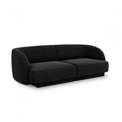 Canapé Miley Noir 2 Places BOUTICA DESIGN MIC_2S_140_F1_MILEY7