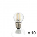 Ampoule (x10) 4W E27 Transparent D4,5 101279