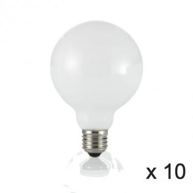 Ampoule (x10) 8W E27 Blanc D9,5 101330 IDEAL LUX 101330