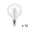Ampoule (x10) 8W E27 Transparent D12,5 101347