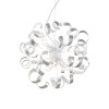 Suspension VORTEX Argent 6x40W IDEAL LUX 101613